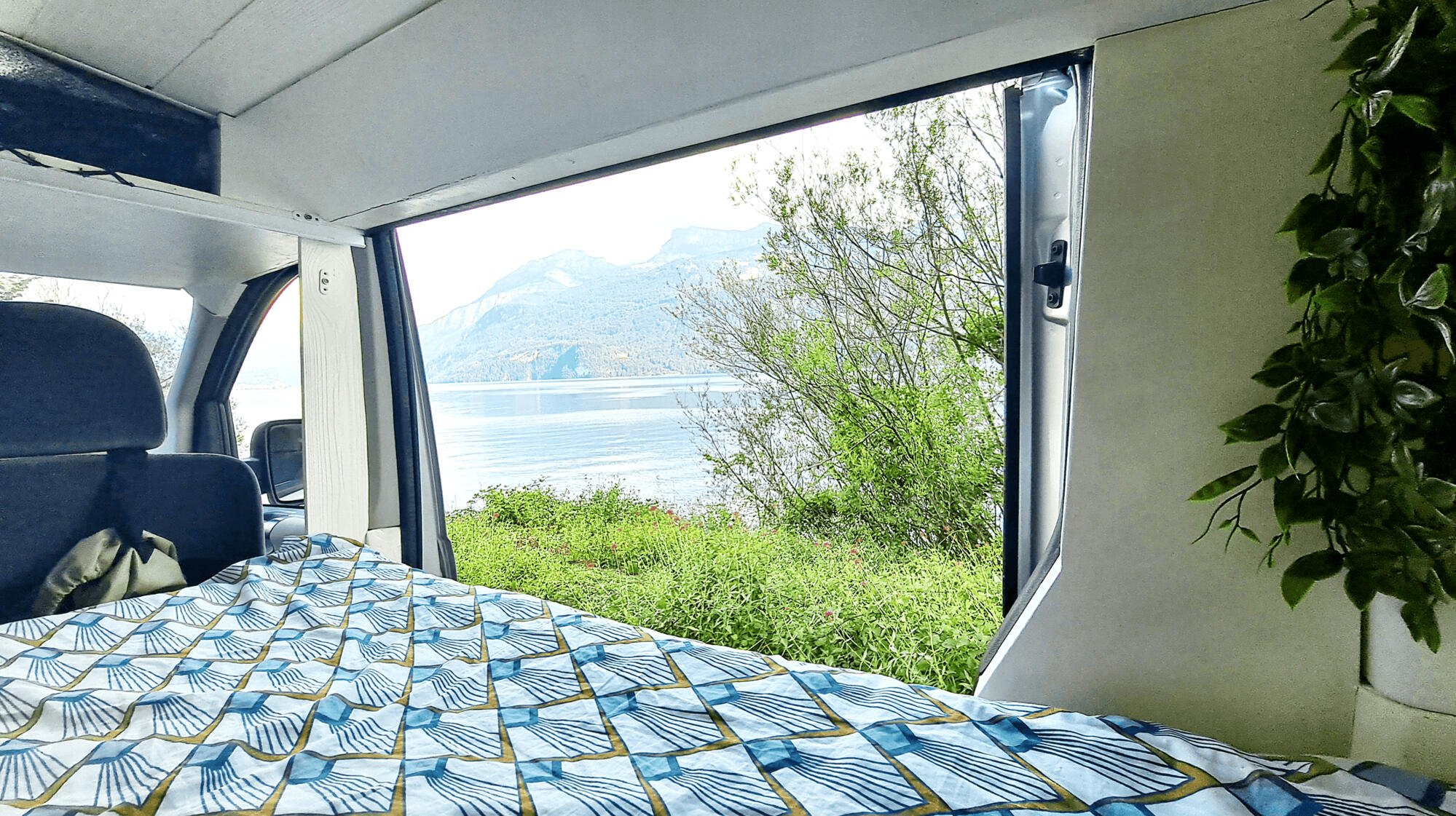Vue depuis l'intérieur