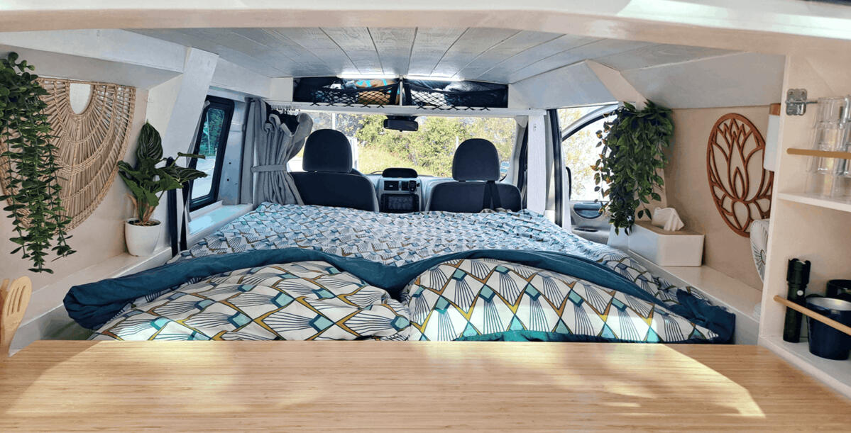 Intérieur du van Intérieur du van